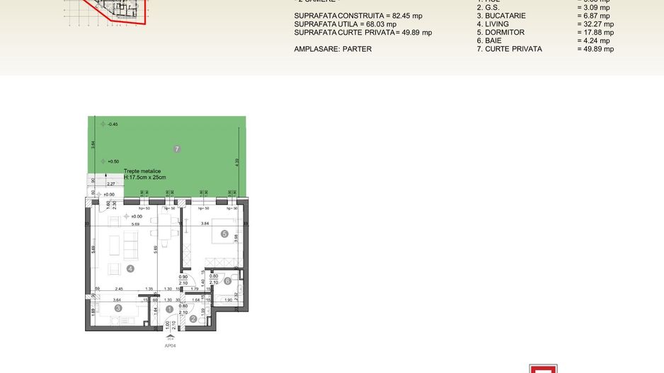 Apartament 2 camere I Complex T26 - Poză 10