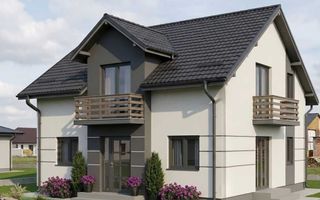 Casă de vânzare în Chicerea, comuna Tomești | 4 camere, 3 băi | 139 mp - Poză 1