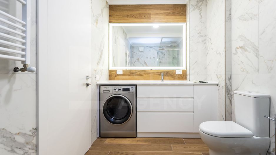 Chirie, apartament, 1 odaie + living, str. Liviu Deleanu, Buiucani - Poză 8