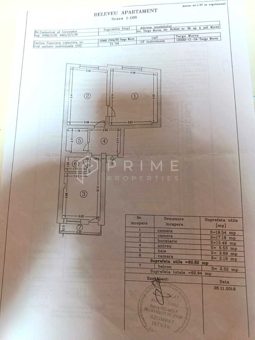 Apartament 2 camere, 62 mp – aproape de centrul orașului Târgu Mureș - Poză 7