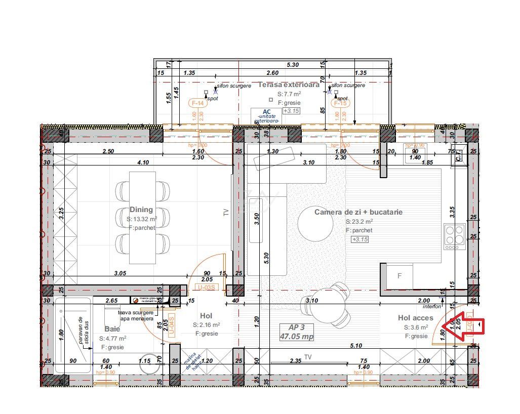Asfalt. Loc de parcare. Etaj 1. - Poză 8