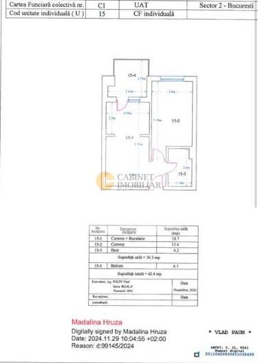 Apartament 2 camere - 42mp - etaj intermediar - zona Obor - Poză 2