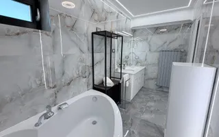 Casa Individuala - 5 camere - 3 bai - 650mp teren - Poză 19