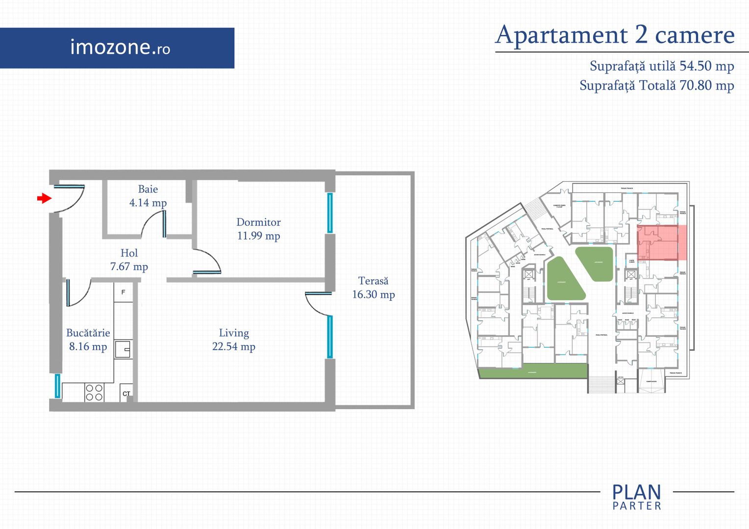 Militari-Metrou Preciziei | 2 Camere | 54.5 mp+16 mp balcon I Mutare rapida - Poză 10