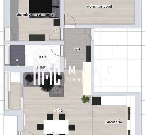 Apartament 3 camere I 83 MPU I 33 MP Curte I Parter - Poză 6