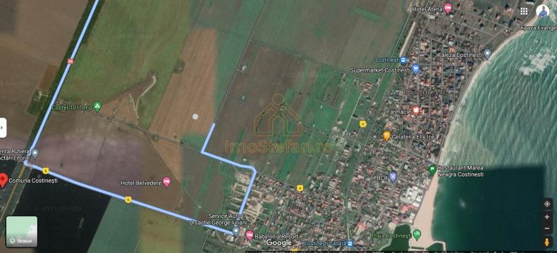 Teren extravilan oportunitate de investiție în Costinești - Poză 4