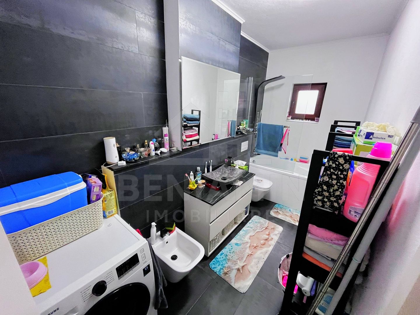 Apartament-Bloc-Nou-Parcare-Curte-Proprie-45mp-Mobilat-Utilat-Liber - Poză 6