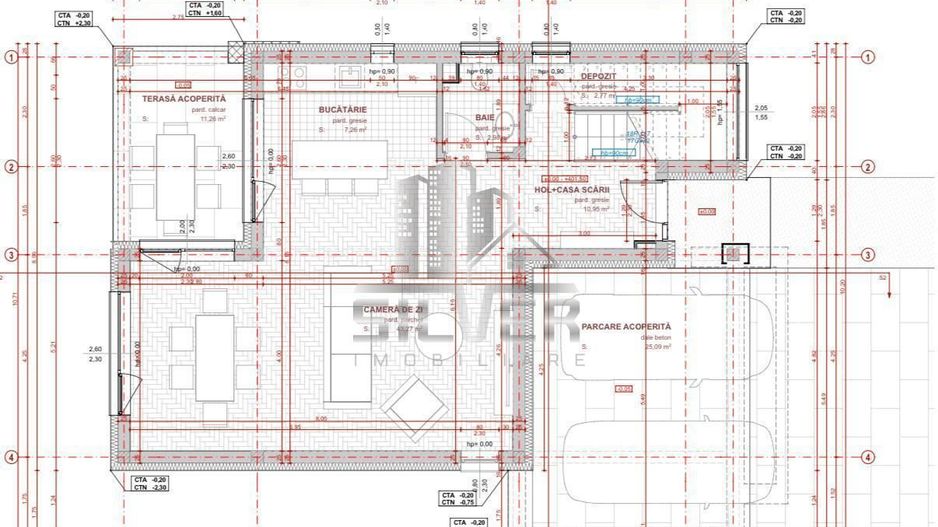 Casa individuala/teren 500mp/panouri fotovoltaice/pompe de caldura. - Poză 2