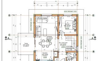 Casa la rosu 5 camere, 119 mp utili de vanzare in Ocolis - Poză 8