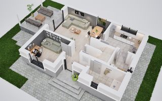 Casă single de vânzare într-un complex rezidențial nou  | Comision 0% - Poză 13