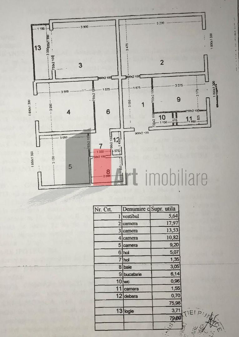 Vânzare apartament 4 camere decomandat cu centrală - Brâncoveanu - Poză 6