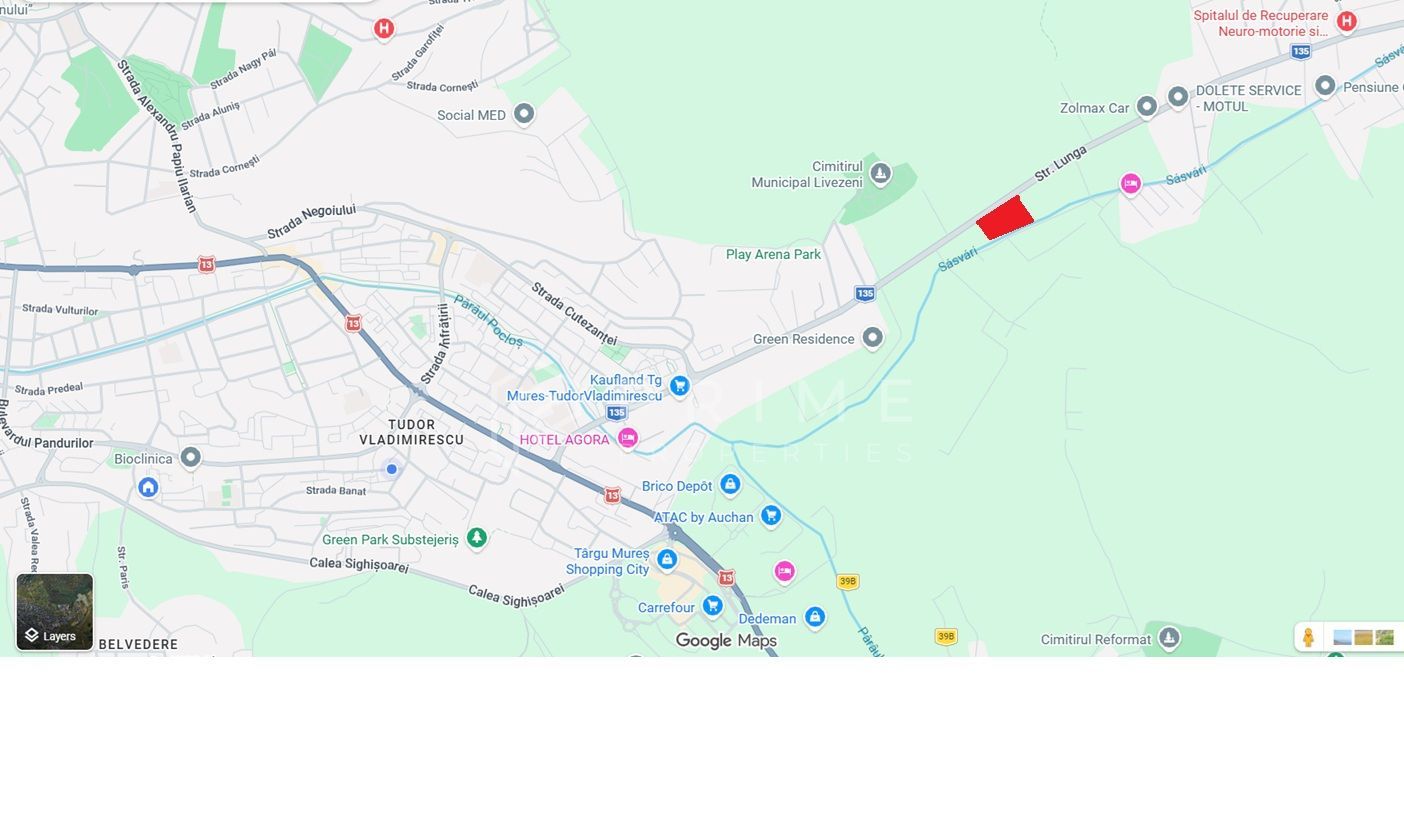Teren 13.000 mp | Deschidere 100 m | Târgu Mureș– ieșire spre Livezeni - Poză 1