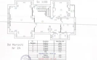 5 CAMERE MANSARDA|| OPORTUNITATE DE INVESTITIE| multiple optiuni de folosinta - Schiță 15