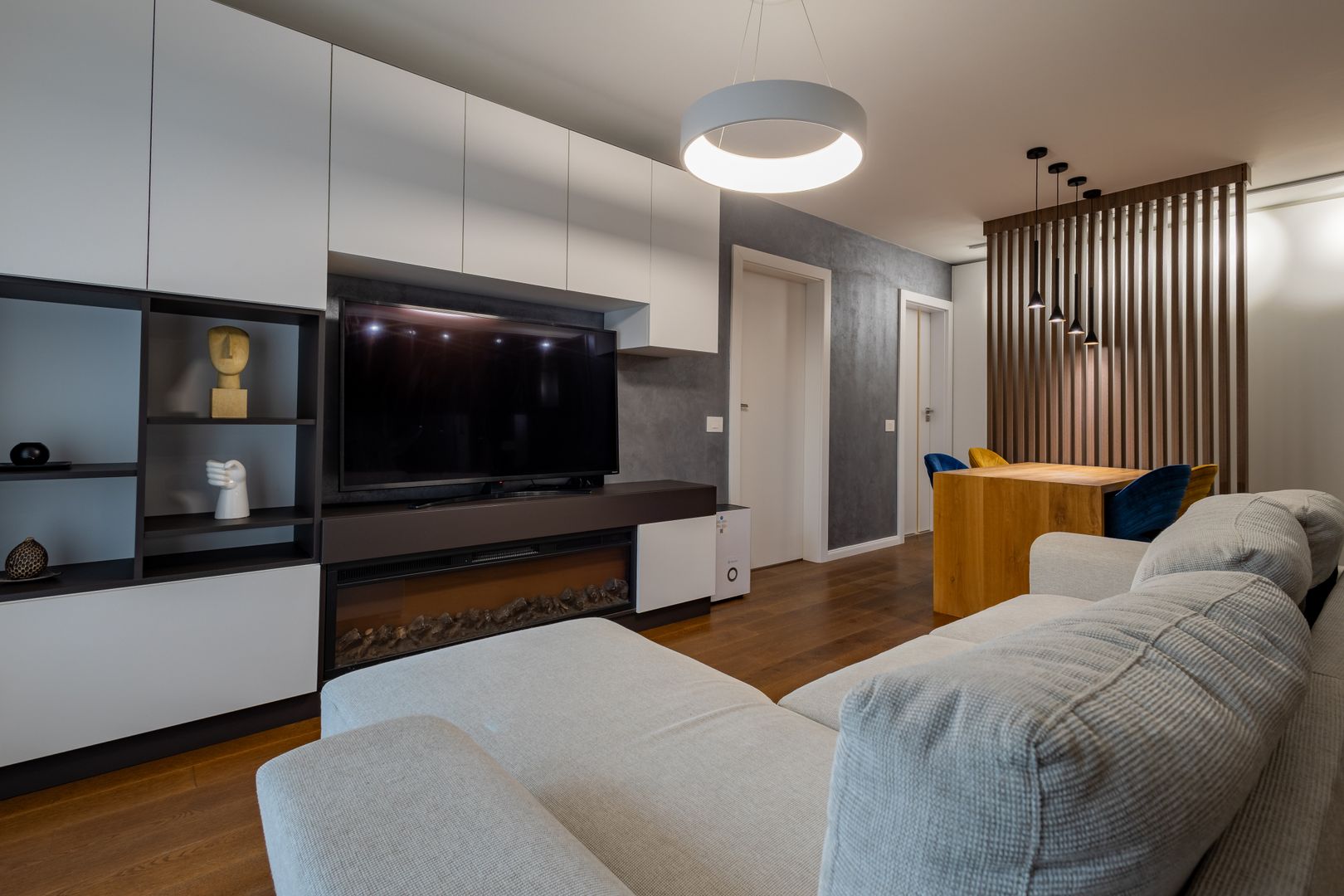 Apartament 2 camere mobilat complet, parcare subterana Schei - Poză 12