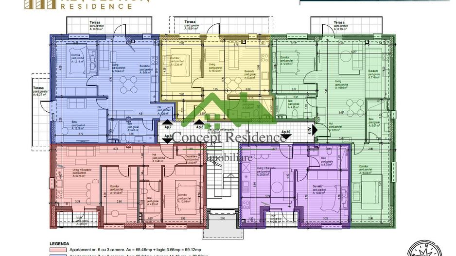 Comision 0%! Apartament 2 camere bloc nou, etaj 1,Oltului - Poză 9
