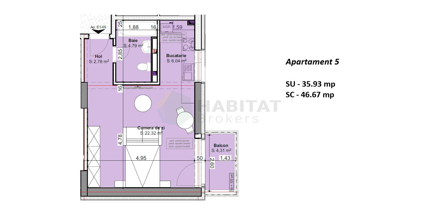 Garsonieră modernă într-un imobil nou – Direct Dezvoltator - Poză 2