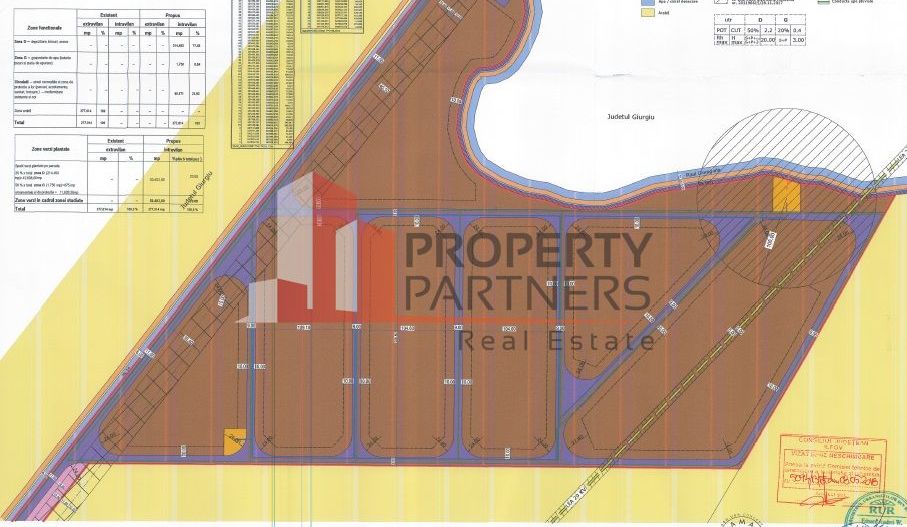Teren de vanzare in Ciorogarla, parcelabil, minim 6 ha - Schiță 4