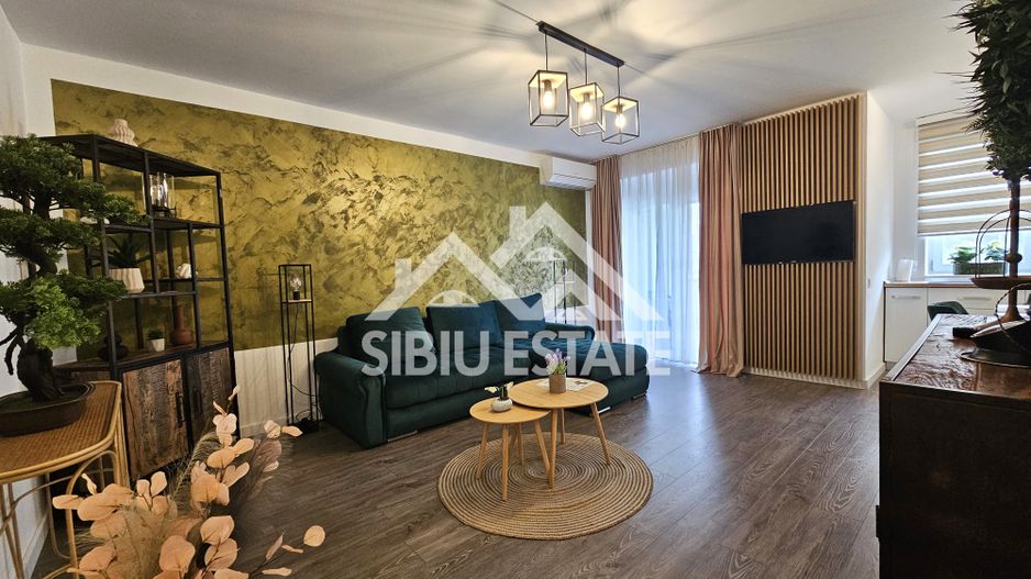 Apartament 3 camere, 2 bai Sibiu, dotat complet - Poză 1