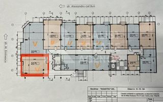 Chirie, spațiu de birouri, 78 mp, str. Mihai Eminescu, Centru - Poză 2
