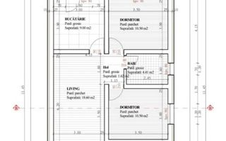 Case plan parter in Lunca Cetatuii, model nou, disponibilitate reala - Poză 3