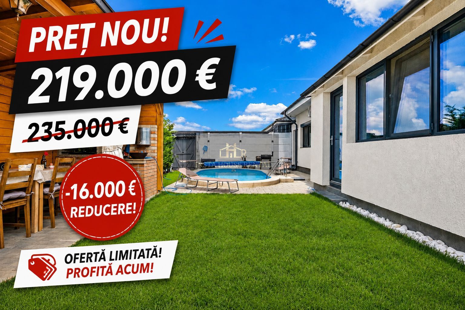 ❇️Vilă individuală cu piscină proprie | 3 locuri de parcare ❇️ - Poză 1