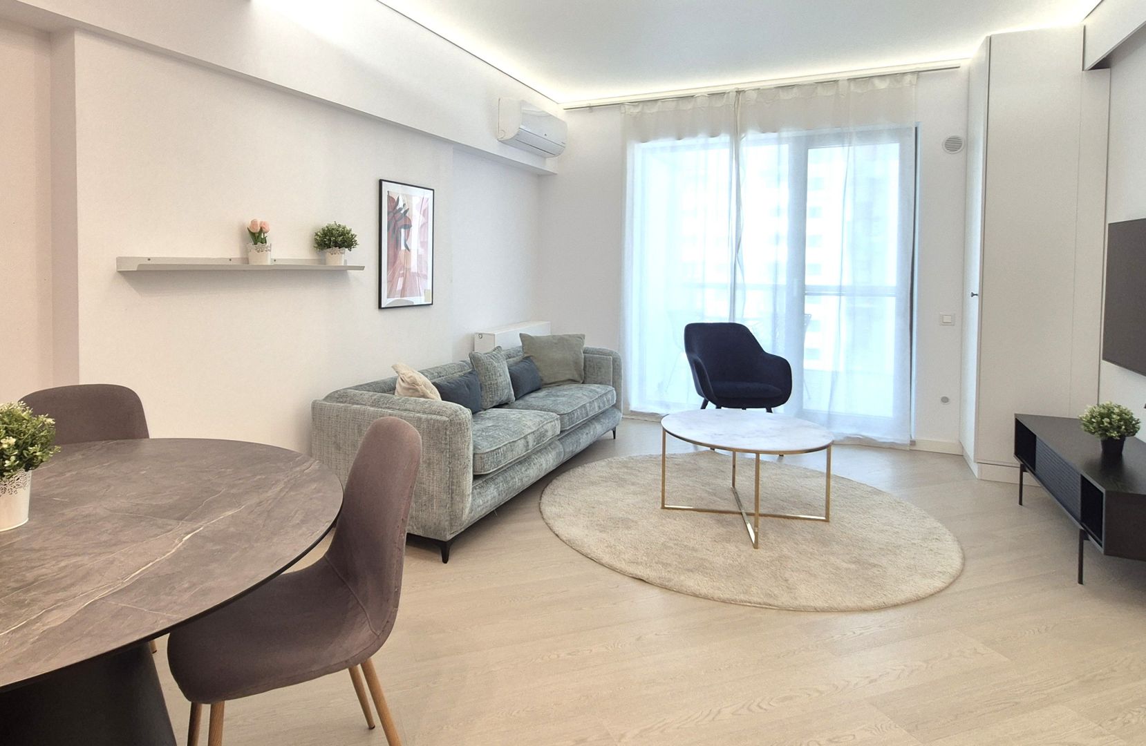 COMISION 0% - Apartament 3 camere premium Cortina North parcare subterana - Poză 5