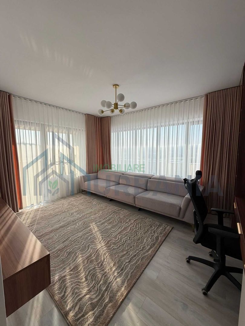 Închiriez apartament 2 camere – Unirea Towers | Parcare subterană - Poză 1