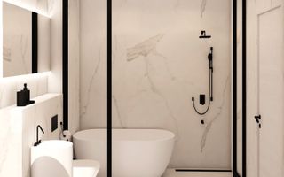 Duplex 4 dormitoare si priveliste panoramica pe strada Odobescu - Poză 17