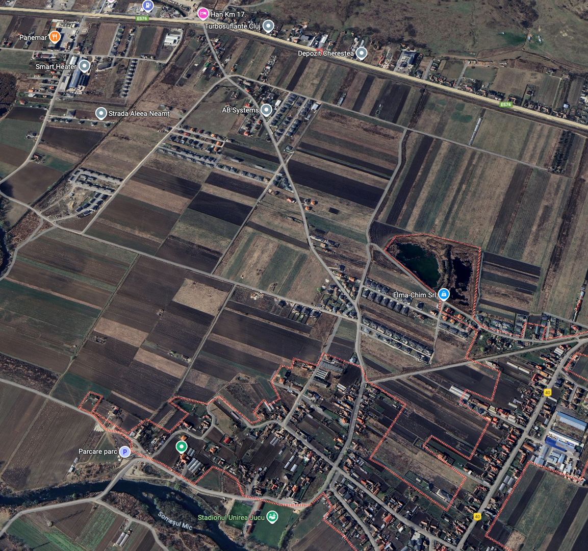 Teren pentru casa cu CU, intravilan, Jucu de Mijloc - Poză 3