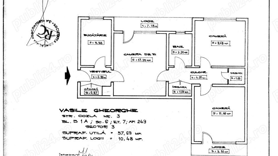 Apartament de inchiriat - Metrou Titan 3 camere | Parcare ADP - Poză 10