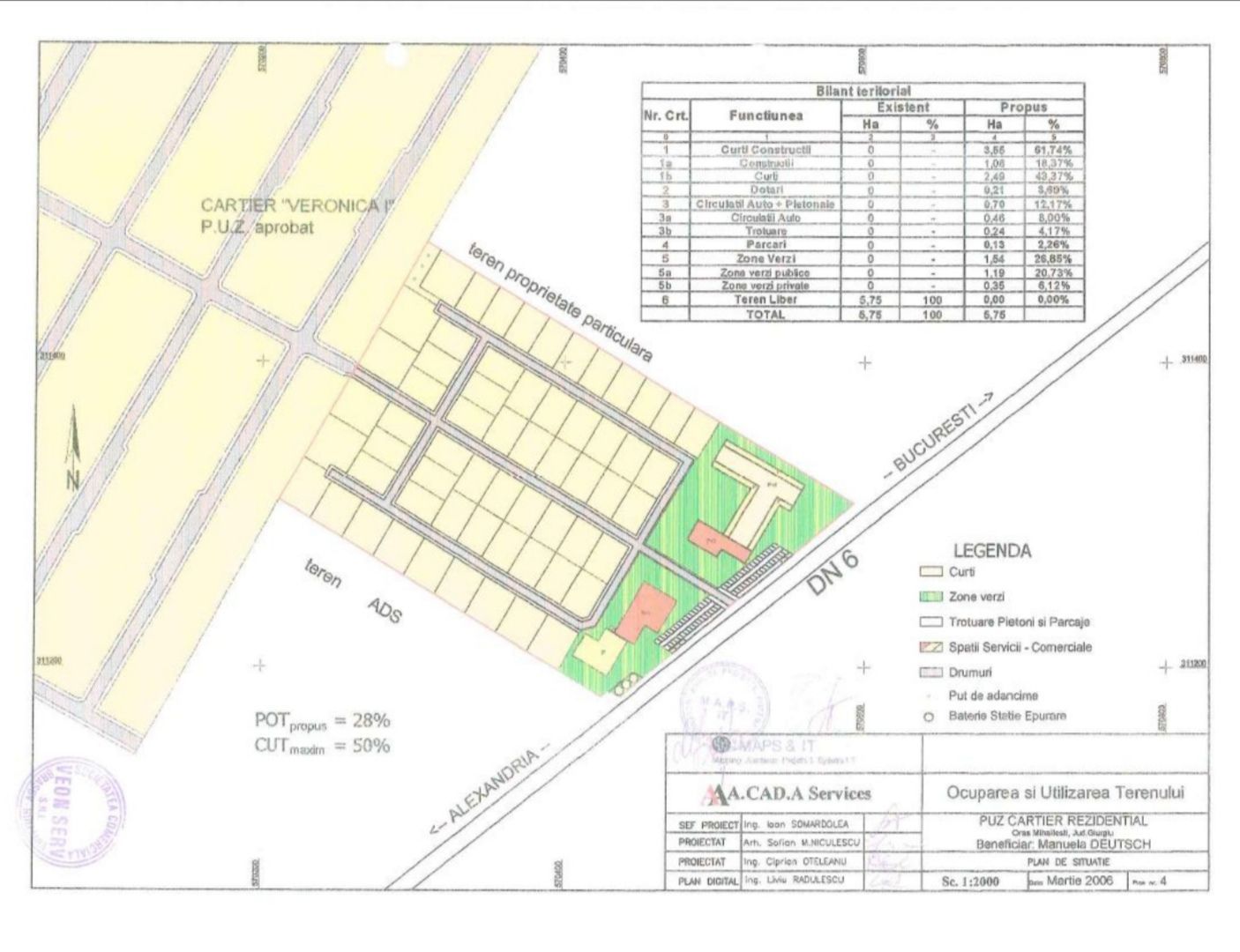 Teren intravilan 57500 mp - Mihailesti - Giurgiu - Poză 3