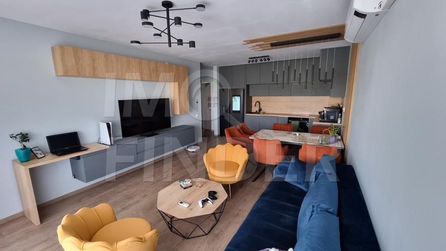 Apartament 3 camere, 74 mp, 2 bai, mobilat premium, Sopor - Baza Sportiva - Poză 1