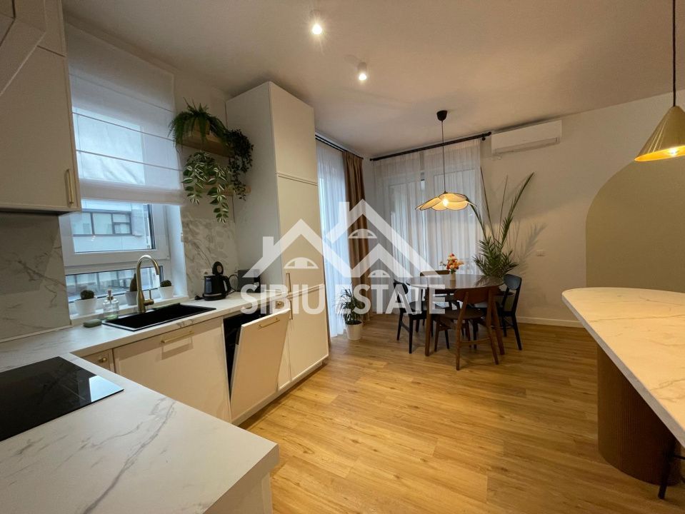 Apartament de LUX de  inchiriat cu 2 camere, parcare mobilat si utilat - Poză 4