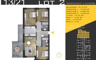Apartament Superb 4 camere Theodor Pallady Comision 0 - Poză 1