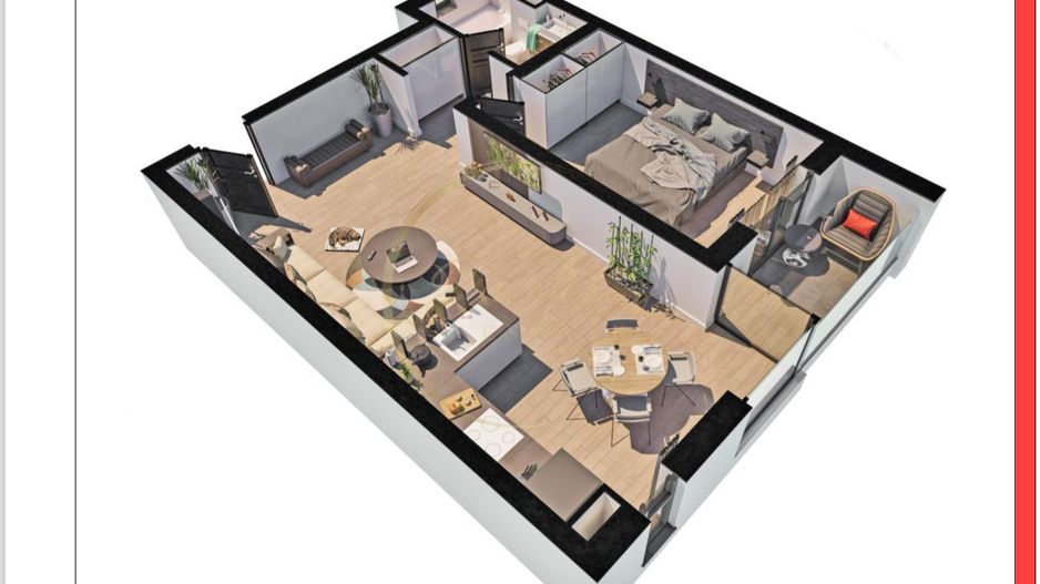 NOU | Apartament cu 2 camere - TORONTALULUI - Poză 1