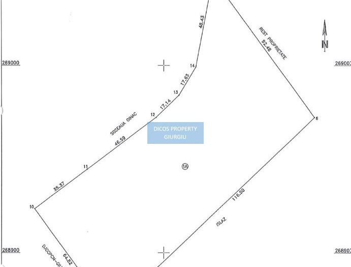 Terenuri intravilane de vânzare în proximitatea Vămii Giurgiu - Poză 1