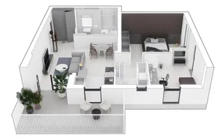 Apartament 3 camere, 72,35 mp, 2 bai + terasa 14 mp | Mehala | Comision 0% - Poză 26