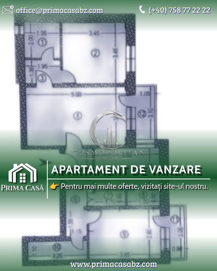 Apartament cu 3 camere ~ zona Unirii Sud / BIG ~ confort 1 / 75mp ~ etaj 9 - Poză 18