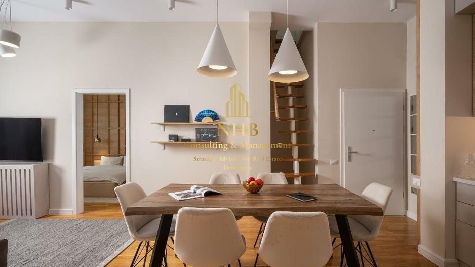 Penthouse de  inchiriat -3 camere + terasa 174 mp-Dacia -Eminescu - Poză 1