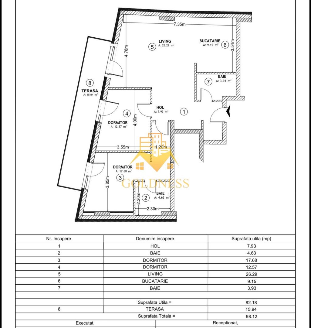 Penthouse zona centrala 100 mp| Proximitate Piata Mihai Viteazu~ Horea - Poză 4