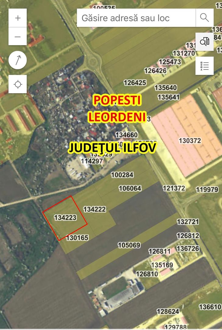 Teren intravilan 10,000mp Popesti-Leordeni intre centura Buc si A0 - Poză 3