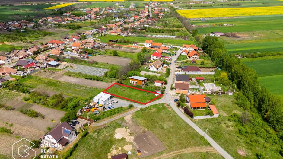 Teren cu utilitatile trase, 870 mp, Sanpaul - Poză 8