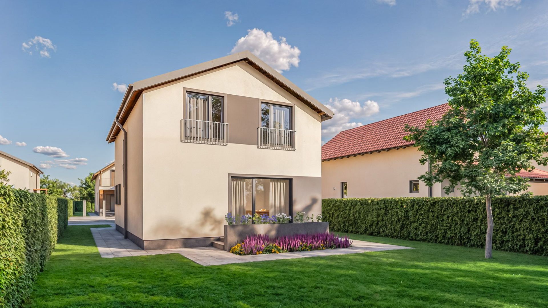 Case individuale în Sânpetru, cu teren 400 mp și toate utilitățile - Poză 5