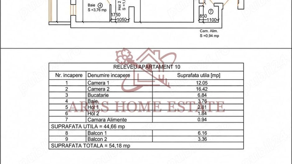 Proprietar vand apartament cu 2 camere, Vasile Lucaciu, Tipografilor, Timisoara - Poză 10