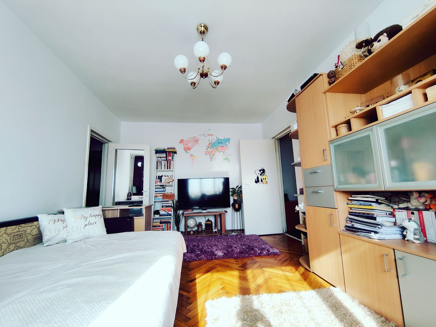 APARTAMENT SEMIDECOMANDAT  3 CAMERE COMPLEX STUDENTESC - Poză 1