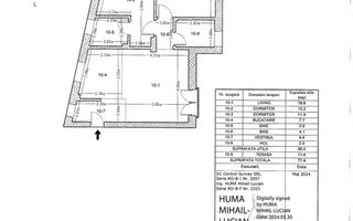 Apartament 3 camere nou | 77,4 mp | Terasă | Giurgiului | 2024 - Poză 27