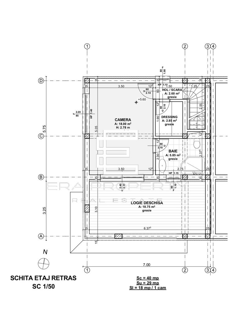 Casă cu Design Mediteranean în Selimbar – Strada Triajului - Schiță 8