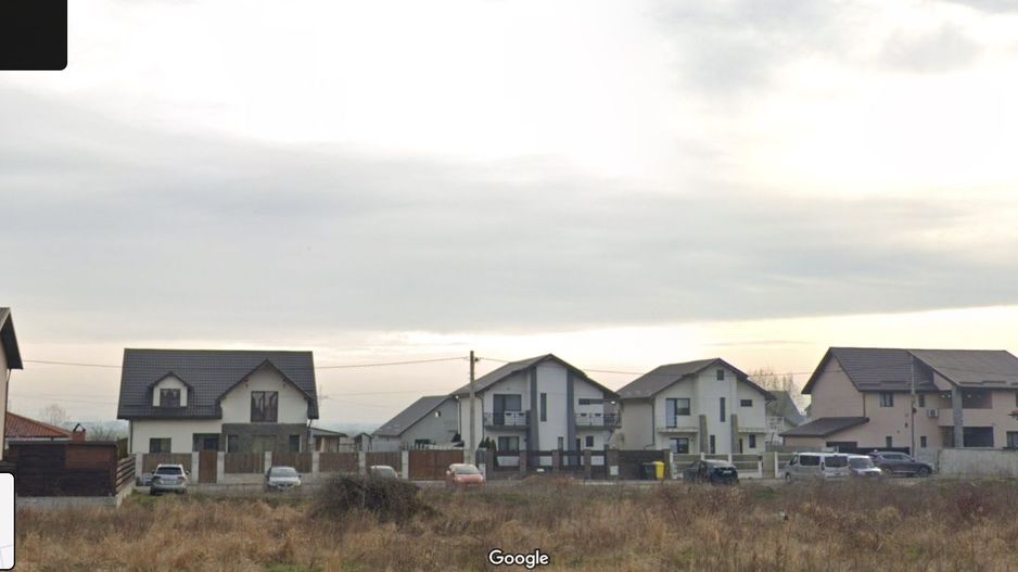 „Teren 500 mp între case, cu toate utilitățile – Domnești, Ilfov | Pr - Poză 3