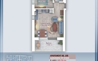 Ansamblu modern Decomandat Prima inchiriere Titan Pallady parcare - Schiță 9