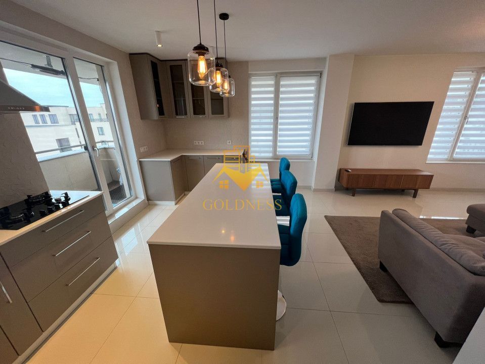 2 camere open space, modern mobilat, parcare subterana,AC,Pet Friendly - Poză 13